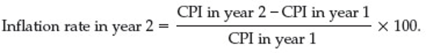 <p>a sustained increase in the general level of prices in an economy. The most widely used measure of inflation in Australia is the CPI.</p>