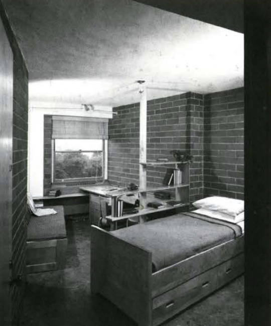 <p>-helped to define an international modernism </p><p style="text-align: left;">-note the use of simple brick, color and texture were kept very simple</p>