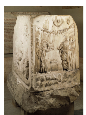 <p>Altar of Augustus Pontifex Maximus </p><p></p>