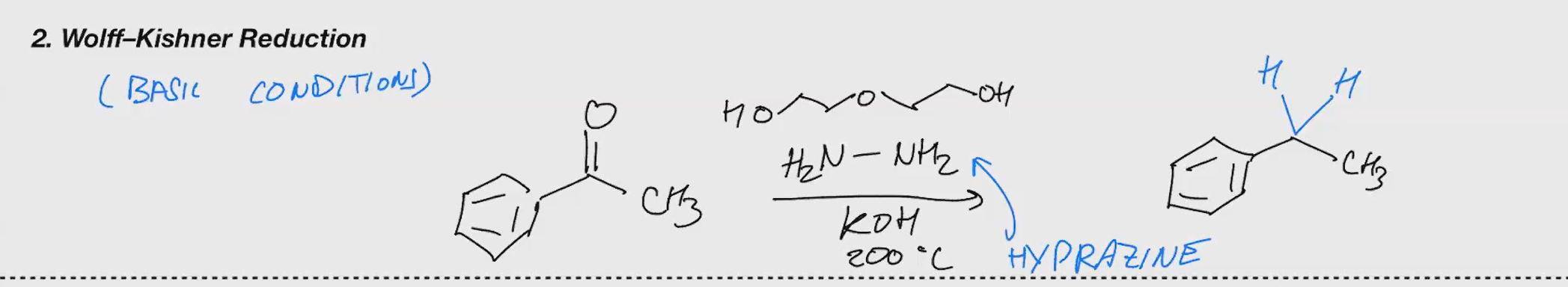<p>Wolff-Kishner reudction</p>