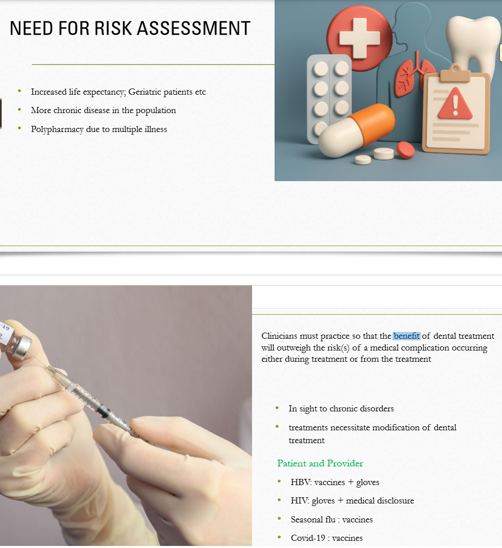<p>To ensure the benefits of dental treatment outweigh potential medical risks </p>