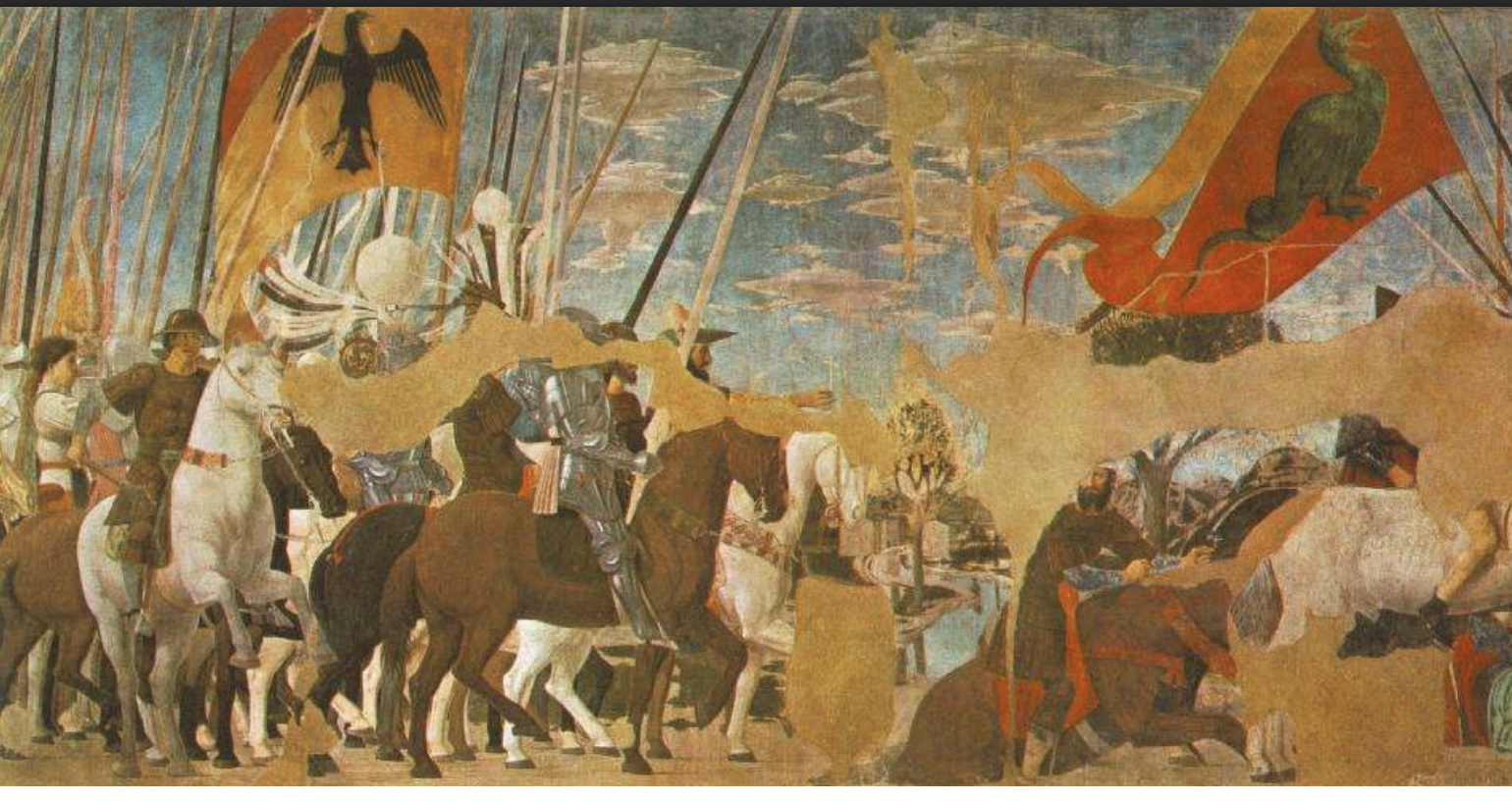 <p>Battle between Constantine and Maxentius </p>