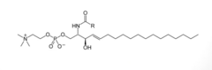 <p>A sphingophospholipid containing a sphingosine backbone and a phosphate head group.</p>