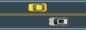 <p>What do double solid yellow centerlines mean?</p>