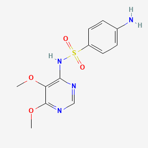<p>Long-acting sulfonamide Type I antifolate; combined with Pyrimethamine in Fansidar.</p>