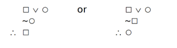 <ul><li><p>for disjunction</p></li></ul><p></p>