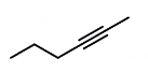 <p>an alkyne where the <strong>triple bond is in the middle of the carbon chain</strong></p>