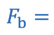 <p>Buoyant force</p>