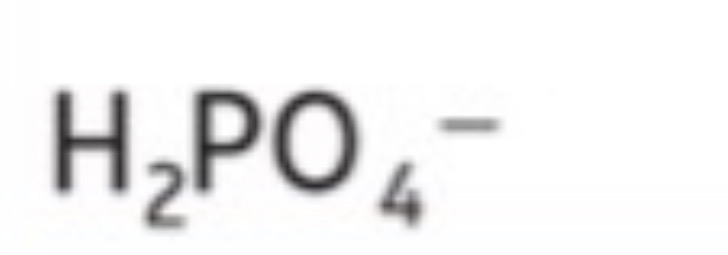 <p>H2PO4^-</p>