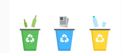 <p>A action that you do when you want care the envrioment and don’t throw out the trash,and you put all types of trash in it’s trash can</p>