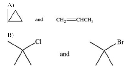 <p><span style="background-color: rgba(0, 0, 0, 0);">Which of the following pairs of compounds are constitutional isomers?</span></p>