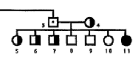 <p>Is the trait dominant or recessive?</p>