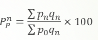 <p>For the quantity index switch the places of Q and P keeping 0 and n in place</p>