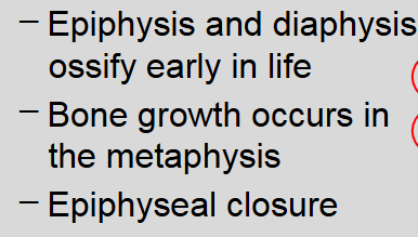 <ul><li><p>Epiphyseal Closure- the natural process where the cartilage growth plates at the ends of long bones harden into solid bone, marking the end of longitudinal bone growth and final height attainment</p></li></ul><p></p>