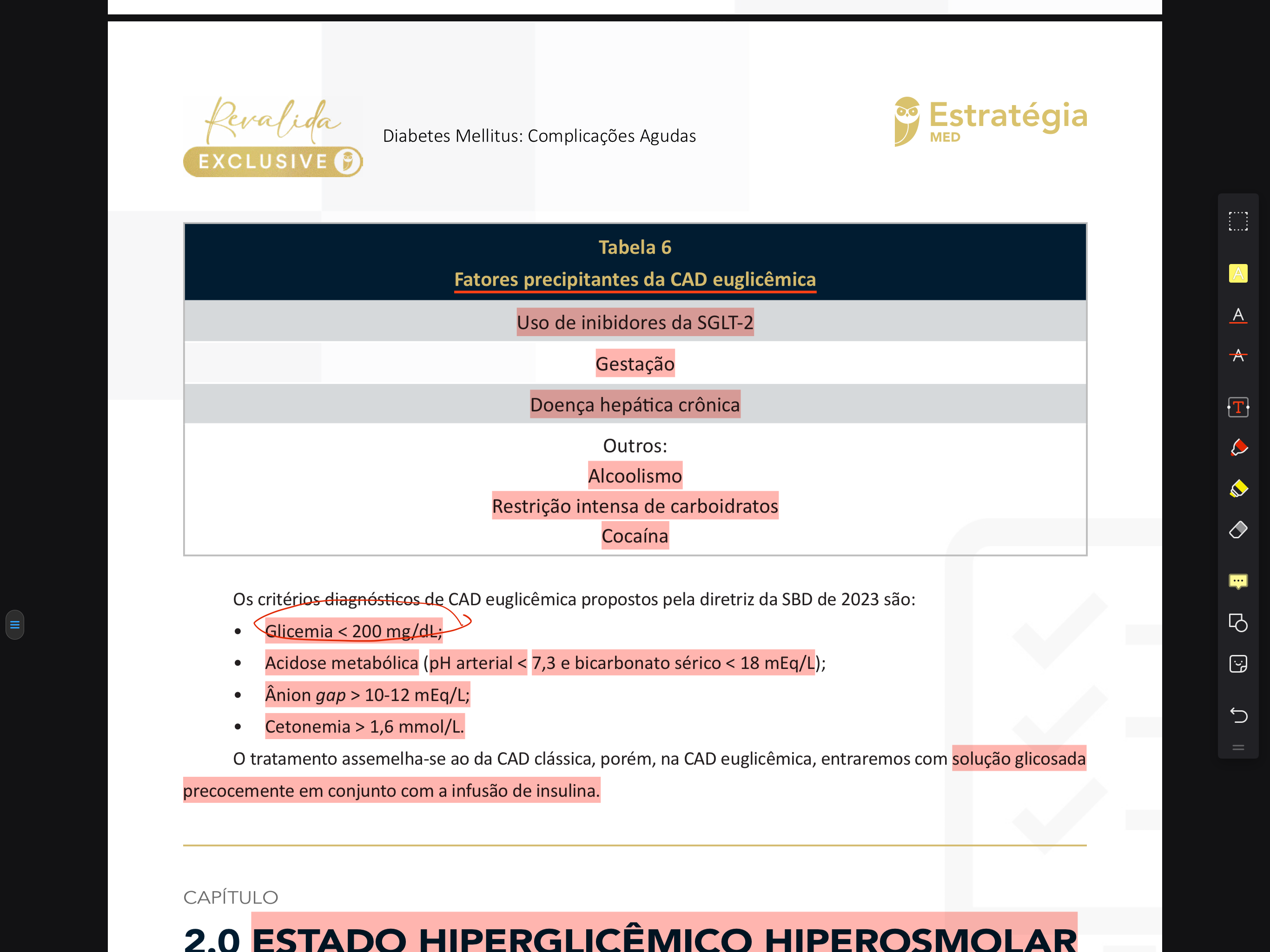 <p>CAD EUglicemica </p>