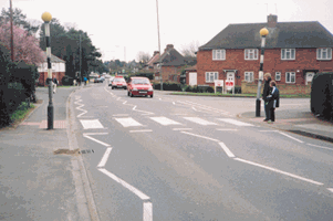 <p>What should you do when you're approaching this crossing?</p>