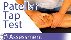 <p>Tap patella with knee extended; floating patella indicates infrapatellar effusion.</p>