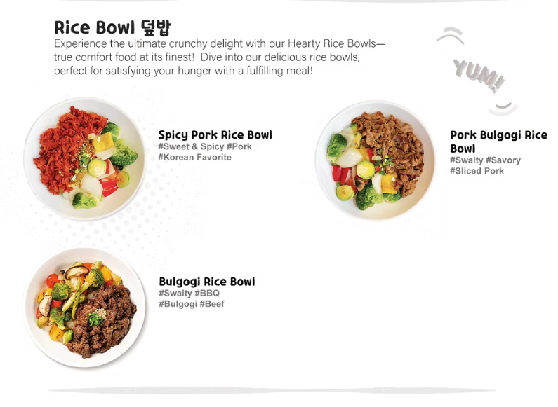 <p>Rice Bowls</p>