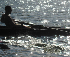 <p>to row</p>
