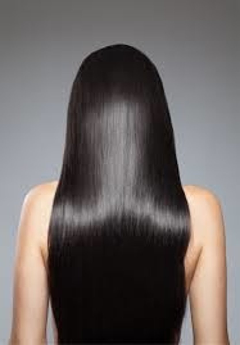 <p>(descriptive English) mái tóc mượt bóng Ví dụ: Her sleek hair looked beautiful.</p>