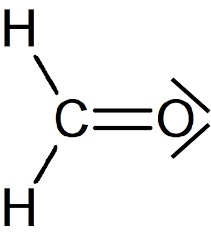 <p>Forme du méthanal</p>