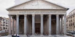 <p>A Roman temple built between 118–135 CE, featuring a massive concrete dome and an oculus that allows light into the interior</p>