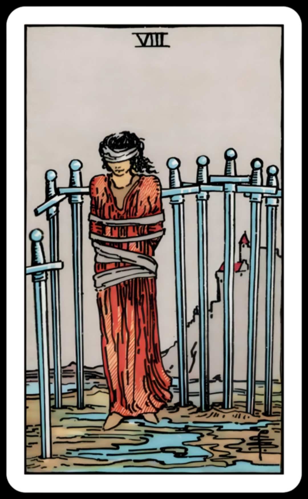<p>Eight of Swords</p>