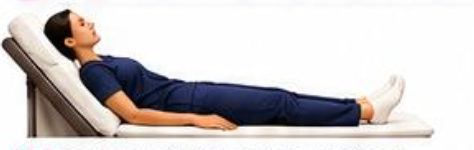 <p>head of bed elevated 30-45 degrees</p>