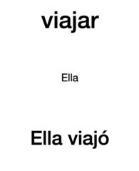 <p>he/she traveled, you traveled (formal singular)</p>