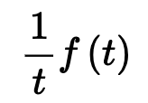 <p>f(t) = L<sup>-1</sup> { F(s) }</p>