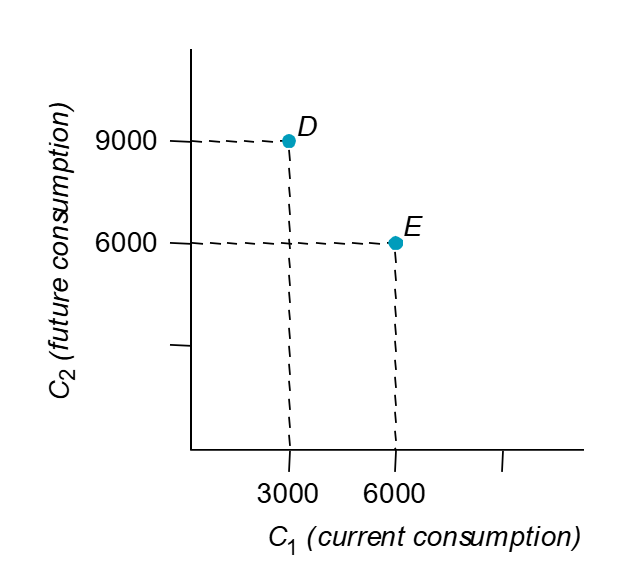 <p>How would a consumer distribute consumption across time?</p>
