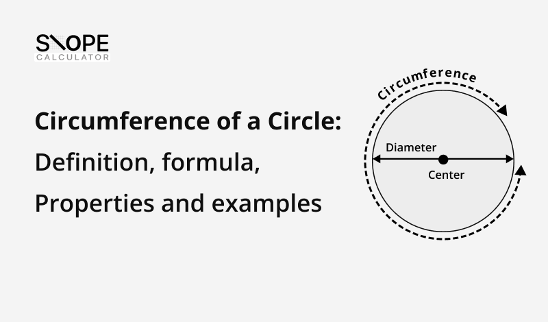 <p>What is circumference, and what is its formula?</p>