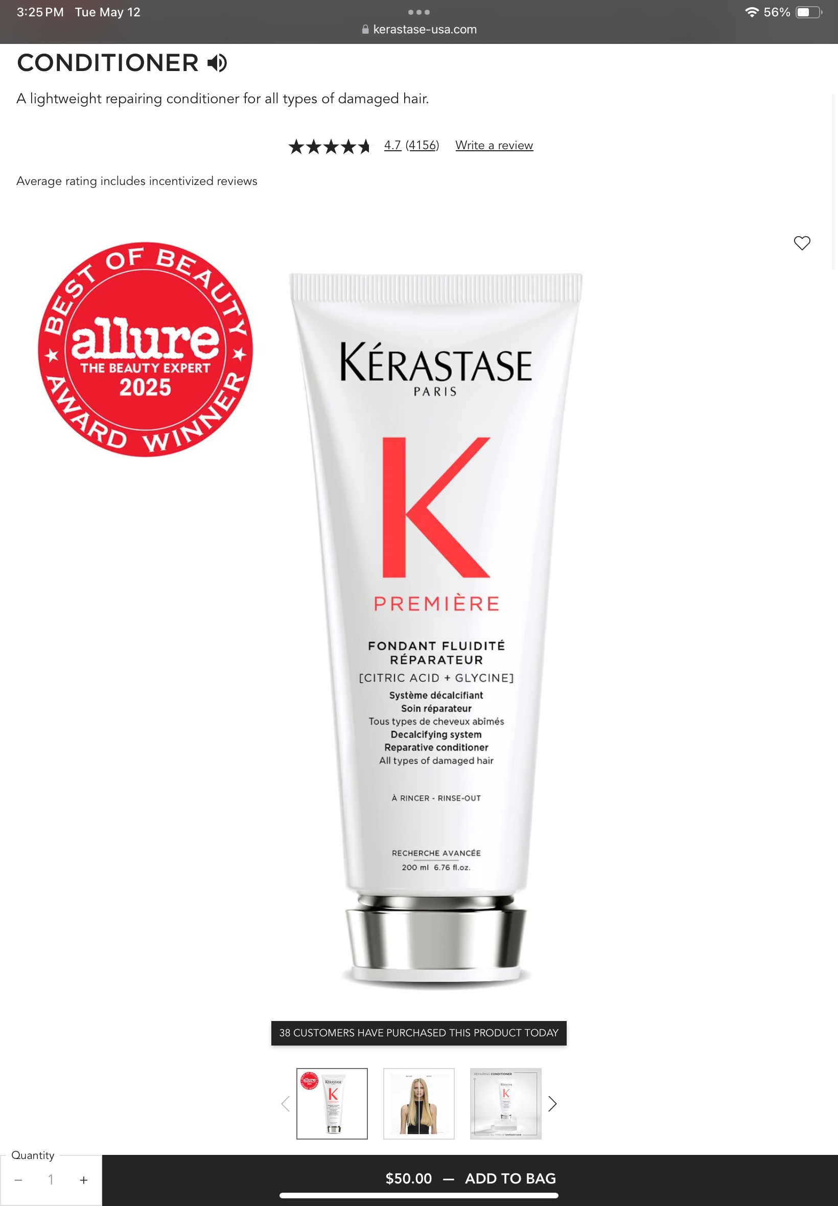 <p>PREMIÈRE FONDANT FLUIDITÉ RÉPARATEUR REPAIRING CONDITIONER</p><p></p>