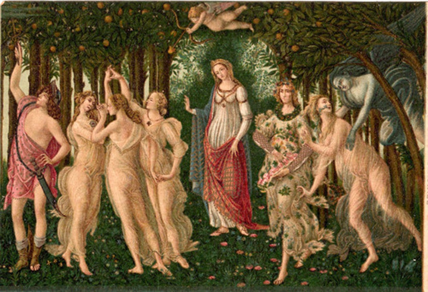 <p>one of the leading painters of the Florentine renaissance, developed a highly personal style</p><p>- she focused more on lyrical, graceful figures set against a flat background</p><p>- known for the birth of venus</p>