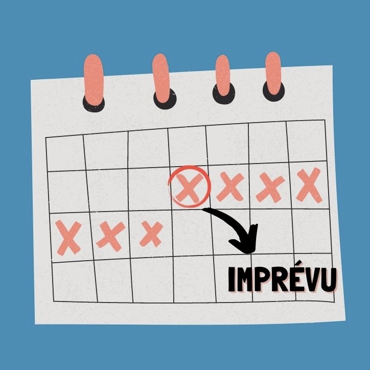 <p>Quel mot désigne un petit contretemps ou accroc, généralement sans gravité, dans le déroulé d’un plan ou d’une activité ?</p>