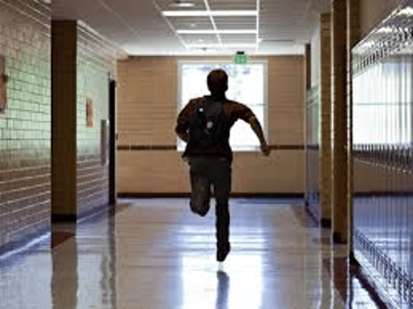 <p>the student is always late to class</p>