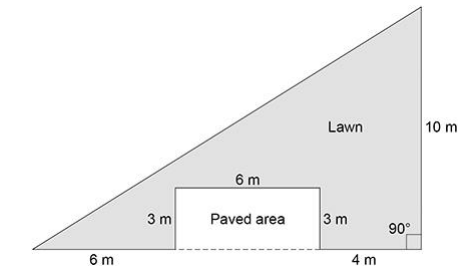 <ul><li><p>The growth of daisy plants on a lawn is affected by biotic factors and by abiotic factors.</p></li><li><p>The figure shows a plan of a garden.</p></li><li><p>A student estimates the number of daisy plants growing on the lawn. </p></li><li><p>The student places a quadrat at 10 different positions on the lawn. </p></li><li><p>The quadrat measures 50 cm × 50 cm. </p></li><li><p>The student counts the number of daisy plants in each quadrat.</p></li><li><p>The mean number of daisy plants in each quadrat is 6.</p></li><li><p>Using the mean from this investigation to calculate the number of daisy plants on the lawn may not be accurate.</p></li></ul><p>Give two reasons why. [2 marks]</p>