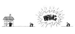 <p>to destroy (something or someone) by explosion; to</p><p>explode</p>