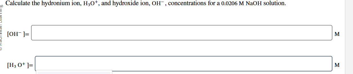 <ol><li><p>Look at the acid, if it’s strong or weak. Strong means a full disassociation so it’ll match</p></li><li><p>Assign the directly known value</p></li><li><p>Use Kw = 1e-14 to get other ion</p></li><li><p>Calculate pH/pOH</p></li></ol><p></p>