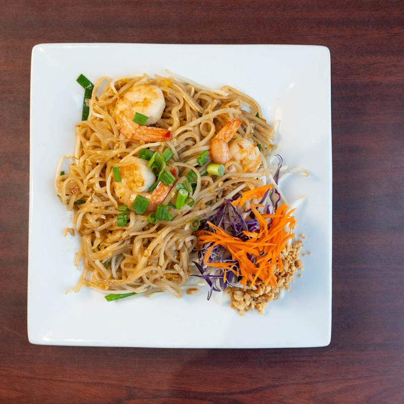 <p>Noodle, skinny rice noodles (has peanuts, careful for allergies)</p>