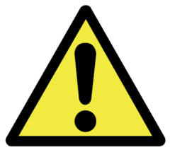 <p>(n): cảnh báo</p>