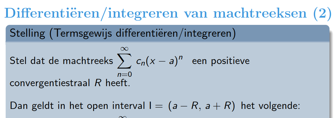 <p>Geef de afgeleide van de functie.</p>