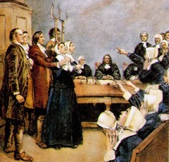 <p>1629 outbreak of witchcraft accusations in a Puritan village marked by an atmosphere of fear, hysteria, and unfounded accusations in courts with Puritan ministers who served as judges. 19 women were executed.</p>