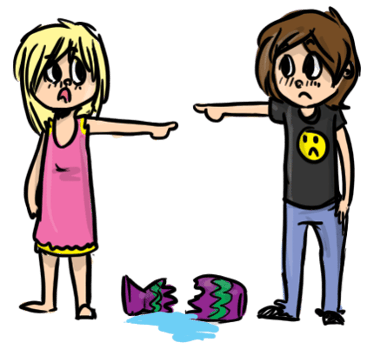 <p>fault, blame</p>