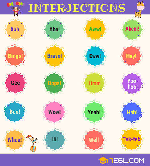 <p>Interjection</p>