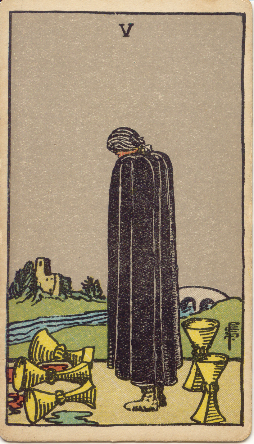 <p>Five of Cups</p>
