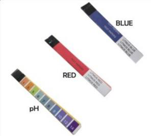 <p>Litmus and pH paper</p>