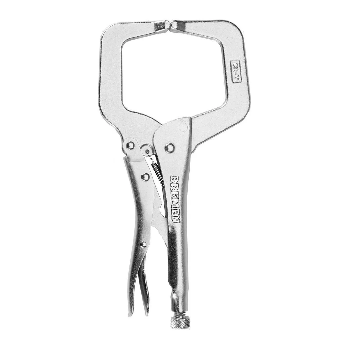 <p><span style="color: rgb(255, 255, 255);">Adjustable hand tool with curved C-shaped jaws and screw adjustment mechanism, designed to quickly secure irregular shapes firmly during welding, fastening, and fabrication tasks.</span></p>