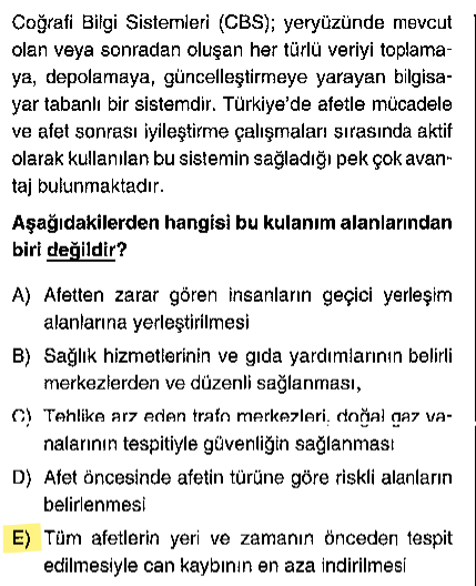 <p>Teknoloji ne kadar gelişirse gelişsin, özellikle <strong>depremin</strong> tam olarak ne zaman olacağını önceden bilmek imkansızdır. CBS sadece risk analizi ve müdahale planı yapar.</p>