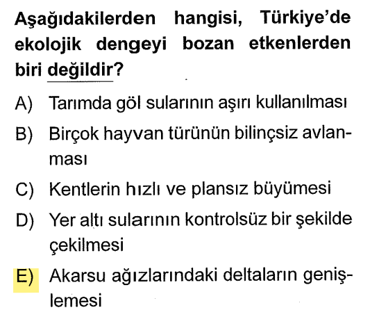 <p>Deltaların genişlemesi, akarsuyun taşıdığı alüvyonları (toprakları) denize döküldüğü yerde biriktirmesi olayıdır. Bu tamamen <strong>doğal bir biriktirme sürecidir.</strong> Hatta verimli tarım alanlarının oluşması anlamına gelir; ekolojik dengeyi bozmaz, aksine ekosistemin bir parçasıdır.</p>